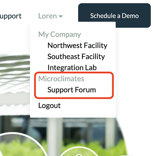 Support Forum